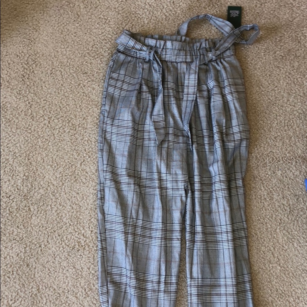 Plaid pants